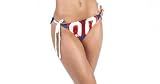 NCAA Kansas Jayhawks Coach's Favorite String Bikini Bottom (Team, Small)