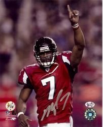 Michael Vick Autographed/Hand Signed Atlanta Falcons 8x10 Photo #13