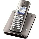 Siemens Gigaset SX450 isdn, ISDN schnurloses Telefon mit Farbdisplay, platin - 