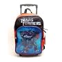 Super Hero Transformer Large Rolling Backpack - Size Approximately 16" H X 14" W
