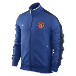 NIKE Herren Fussball Track Jacke Manchester United N98 Authentic, old royal/white, M, 4239 Preisvergleich