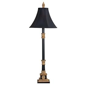 31"H Renaissance Buffet Lamp By Vintage Verandah