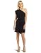 BCBGeneration Womens One Shoulder Drape Dress