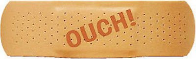 Band Aid For Your Car (Ouch!) Cover Your Dents! Funny BUMPER STICKER STI-0025