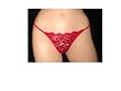 Scalloped Lace G-String Thong