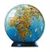 Puzzleball 540 Teile - Illustrierte Weltkarte