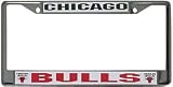 Chicago Bulls Chrome License Plate Frame