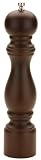 MIU 12-Inch Walnut-Finish Wood Peppermill with Stainless-Steel Gear