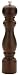 MIU 12-Inch Walnut-Finish Wood Peppermill with Stainless-Steel Gear