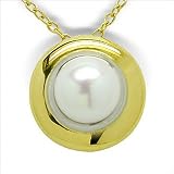 Pearl Slider V Japanese Akoya Cultured Pearl Pendant