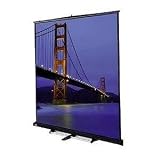 Da-Lite Floor Model C Manual Wall and Ceiling Projection Screen - 144 x 144 - Matte White - 203 Diagonal