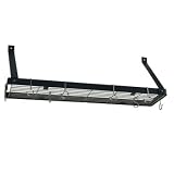Bookshelf Rack - Black, Chrome