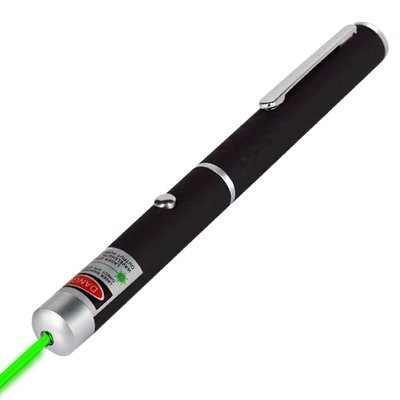 Green Laser Pointer With Black Casing