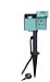 240v twin garden power sockets / 5m cable with plug