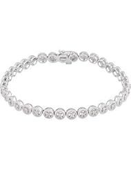 Diamond Bracelet 14K White 07.00 Inch/1 Ct Tw 69492