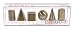 Nuop Design Bronze Geo Magnetic Shaps,