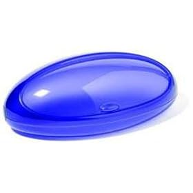 Click here to buy Alessi Gnam Bread Bin, Blue by Alessi.