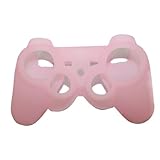 Pink Silicone Protector Cover Case Skin for Sony Ps3 Playstation 3 Game Controller