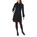 Merona&reg; Women's Long Wool Fashion Jacket - Black