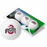 Ohio State Buckeyes Top Flite XL Golf Balls 3 Ball Sleeve (Set of 2)