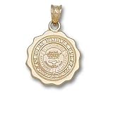 Auburn Univ Seal Charm/Pendant -14K/10K, Stainless Steel or Gold Plated