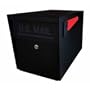 Epoch 7106 MailBoss Curbside Locking Mailbox, Black