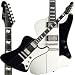 Phoenix-II Electric Guitar with Hardshell Case (Black)