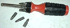 6 In 1 (1/4 Dr.) Screwdriver Bits Set