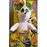 Penguins of Madagascar TALKIN' KING JULIAN with MORT Plush FiguresIMAGE