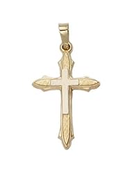 14 Karat Gold Cross Pendant 14K Gold Jewelry 14K Gold Gift Boxed