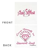 SOFTBALL - SHORTSLEEVE TEE-   COVER YOURSELF IN DIAMOND DUST  