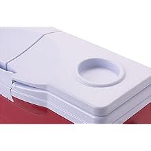 Rubbermaid 14 Can Briefcase Cooler, Red