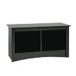 Prepac Twin Cubby Bench - Black
