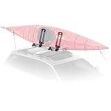 Yakima BowDown Rooftop Kayak Rack with Tie Down