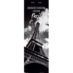 Paris, Lesezeichen / Bookmark Calendar 2008 (Kalender)
