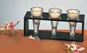 AMBIANCE CONE CANDLE HOLDER - AMBIANCE 3 CONE CANDLE HOLDERS WITH FRAME - candleholder