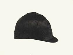 Black Velvet Helmet Cover