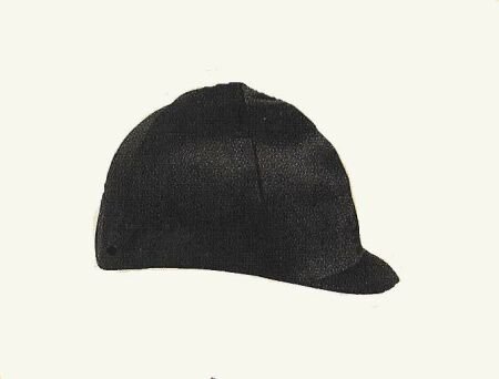 Black Velvet Helmet Cover