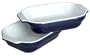 Emile Henry Couleurs 8-1/2 by 5-1/2-Inch Individual Lasagna Bakers, Cobalt