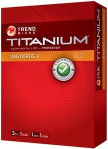 Trend Micro Titanium Antivirus + 2012 - 3 Users