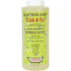 California Baby Colds & Flu Bubble Bath with Aromatherapy - 12 oz