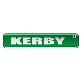" KERBY ST " STREET SIGN
