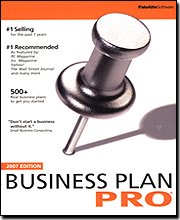 Software: Business Plan Pro 2007