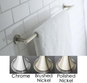 KOHLER K-14450-BN Stillness 18-Inch Towel Bar, Vibrant Brushed Nickel