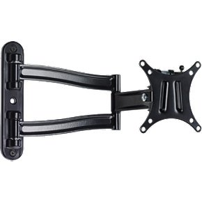 OmniMount VB35C B Black Full Motion Wall Mount for 13-32-Inch Flat Panel TV (Black)