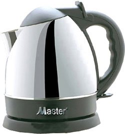 "Master Electric Water Kettle Model , Polished Stainless Steel"