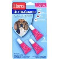 Hartz Mountain 96217 UltraGuard Flea And Tick Drops For Dogs And Puppies