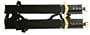 Lancelot Battle Blades Twin Sword Set from King Arthur Movie with free Back Sheath