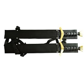 Lancelot Battle Blades Twin Sword Set from King Arthur Movie with free Back Sheath
