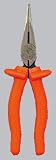 31D2W90RW6L. SL160  Klein D203 8N INS Insulated Heavy Duty Long Nose Side Cutting Pliers